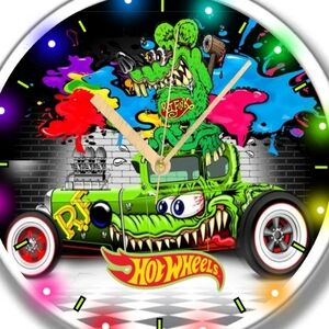 Rat Fink Wall Clock - Multicolor
